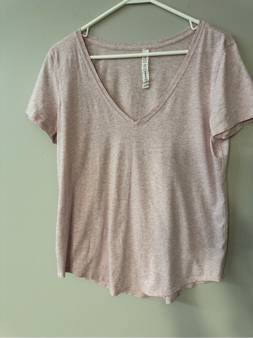 Lululemon Pima Cotton Tee size 8.